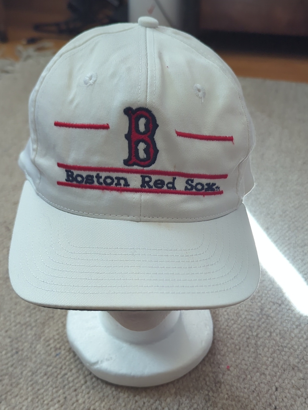 Vintage The Game Boston Red Sox Baseball Hat White/Red/Blue
